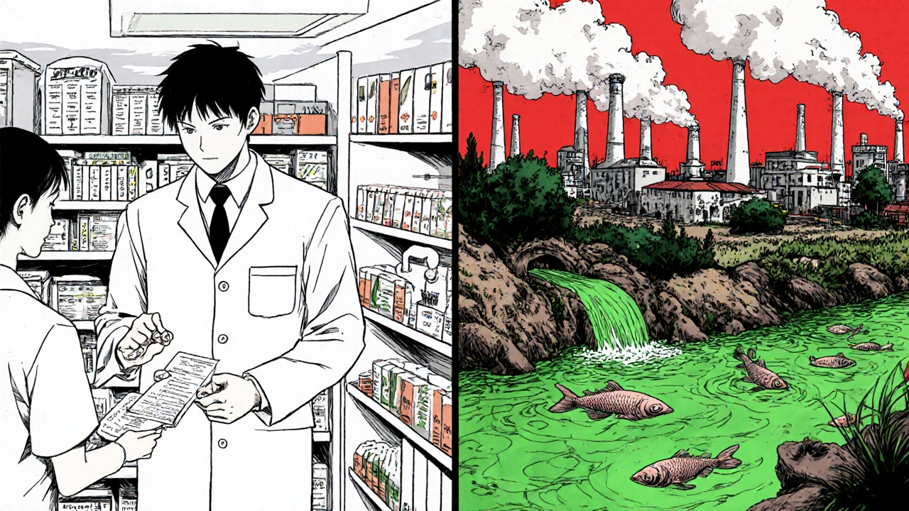 The Environmental Impact of Allopurinol Production