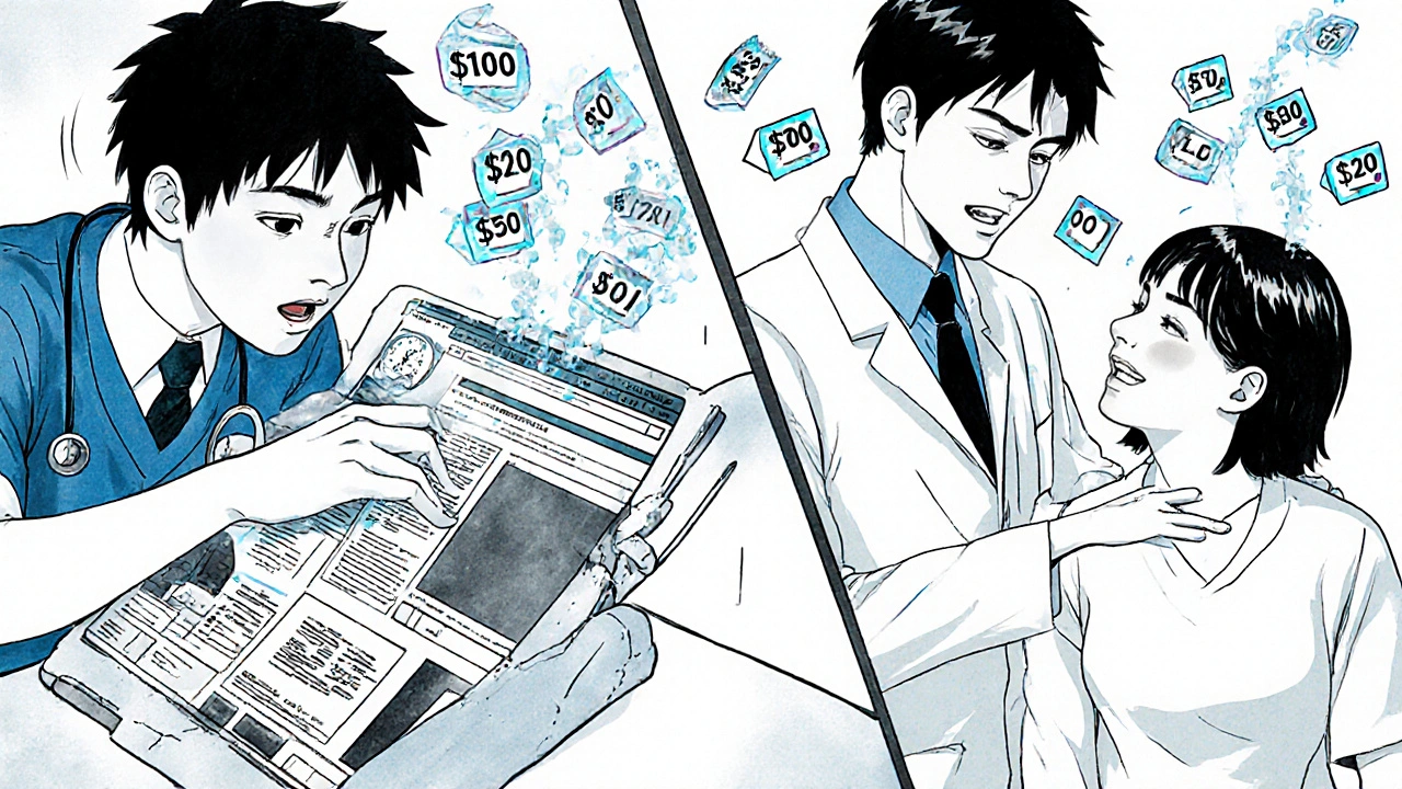 Medical student transitions from researching drug prices to prescribing affordably.