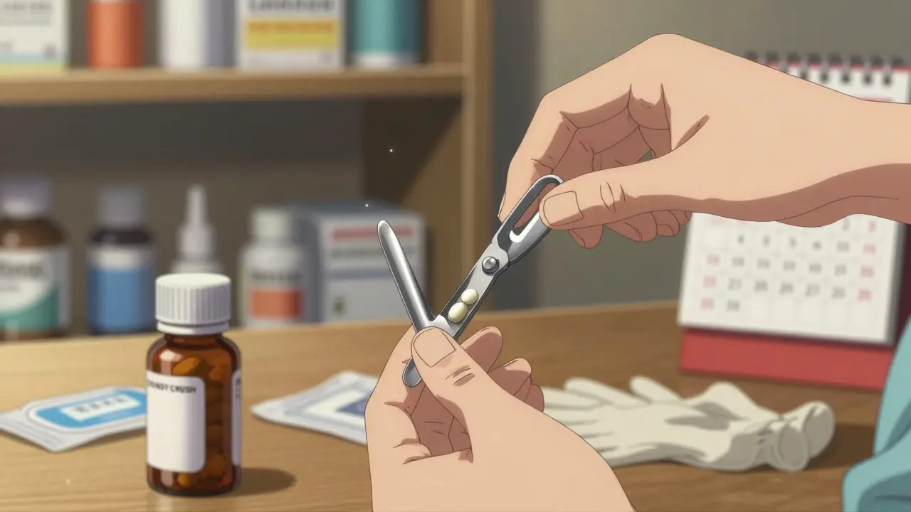 How to Avoid Contamination When Splitting or Crushing Pills: A Practical Safety Guide