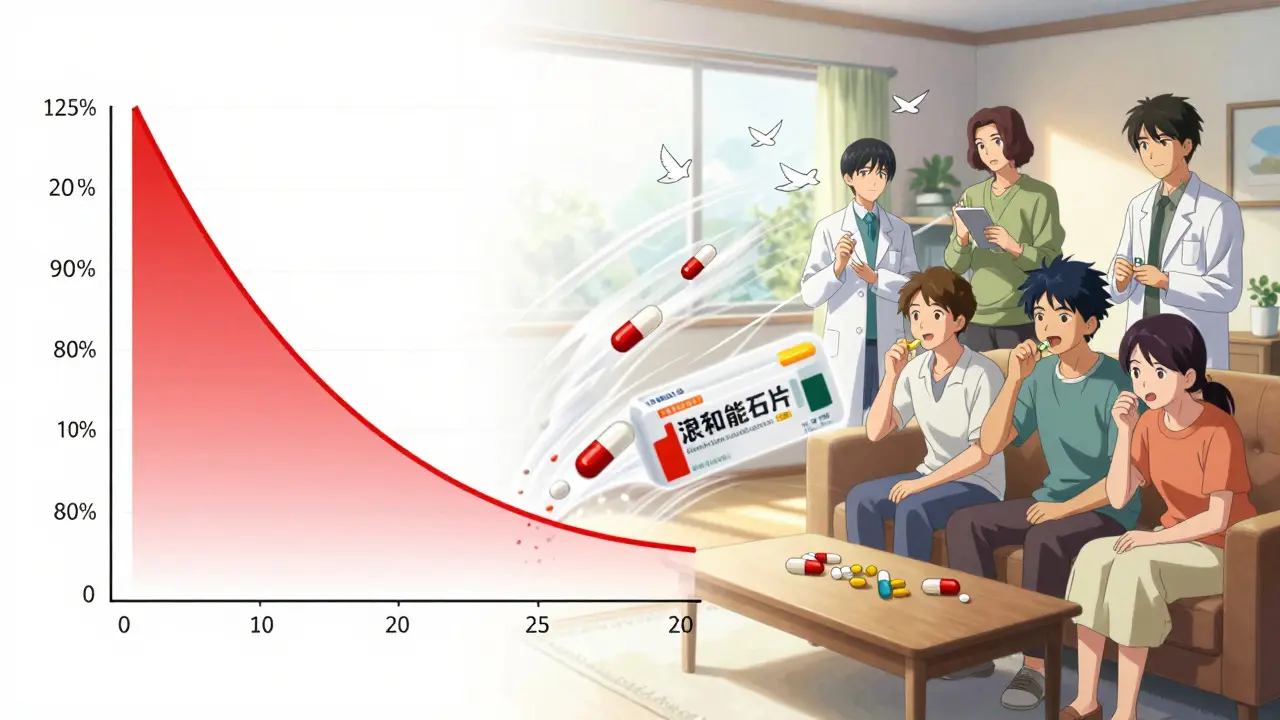 Generic and brand drugs shown as equivalent with confidence interval and patient use